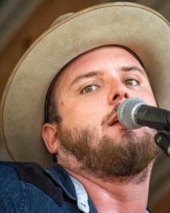 Paul Cauthen performing in Luckenbach - 4